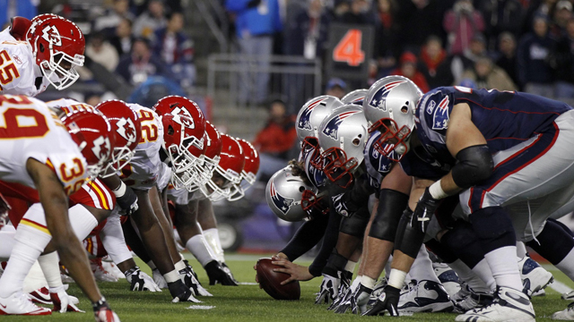 Patriots vs Chiefs NFL regular season